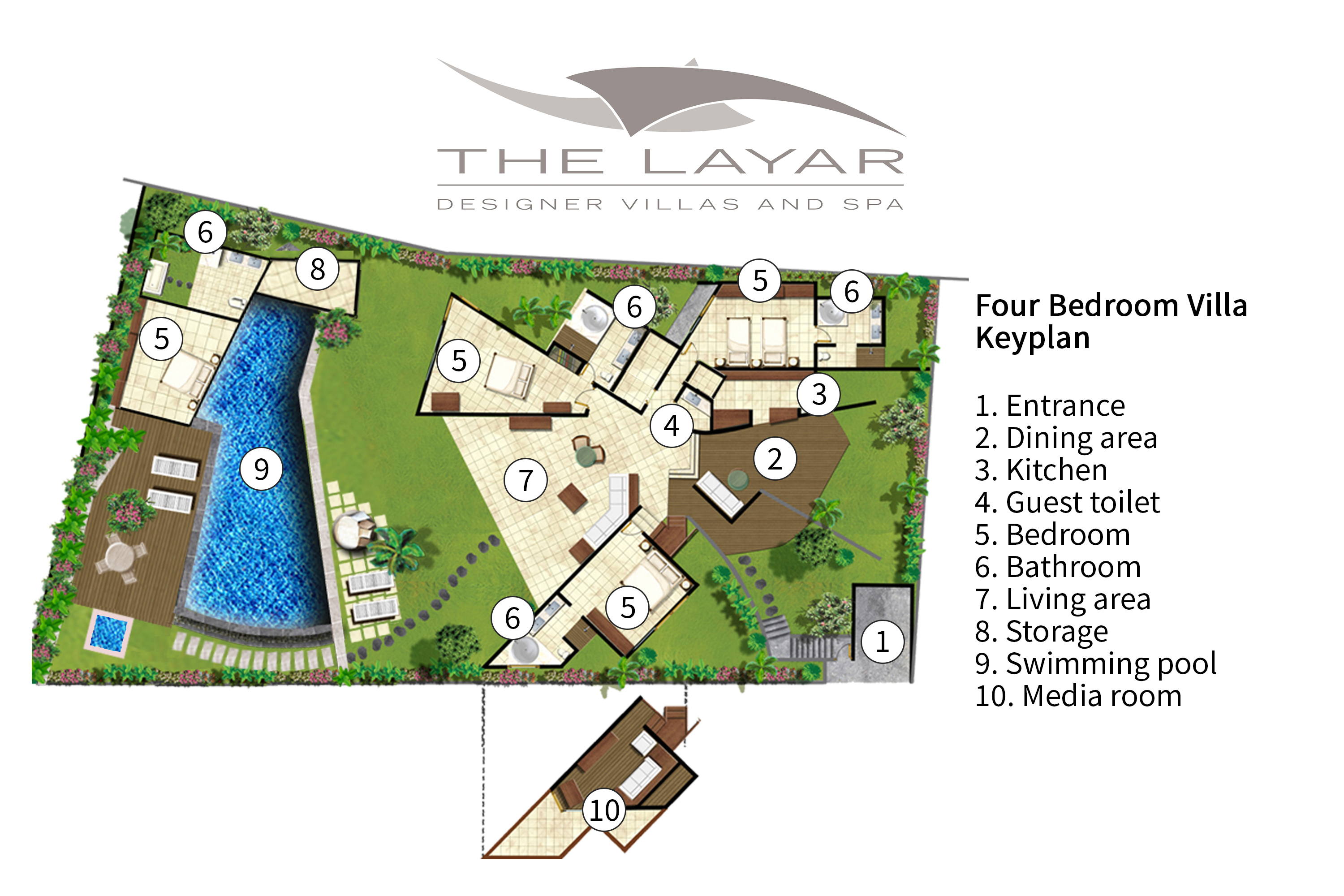 The Layar - four bedroom villa